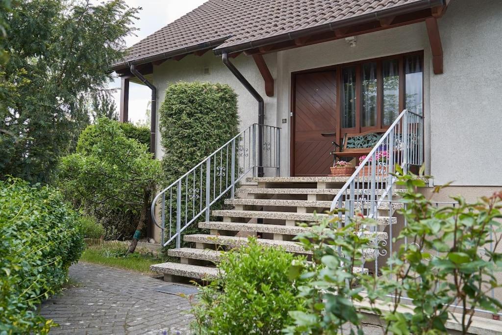 Ferienwohnung Am Stadtrand Von Berlin Neu Buch Esterno foto